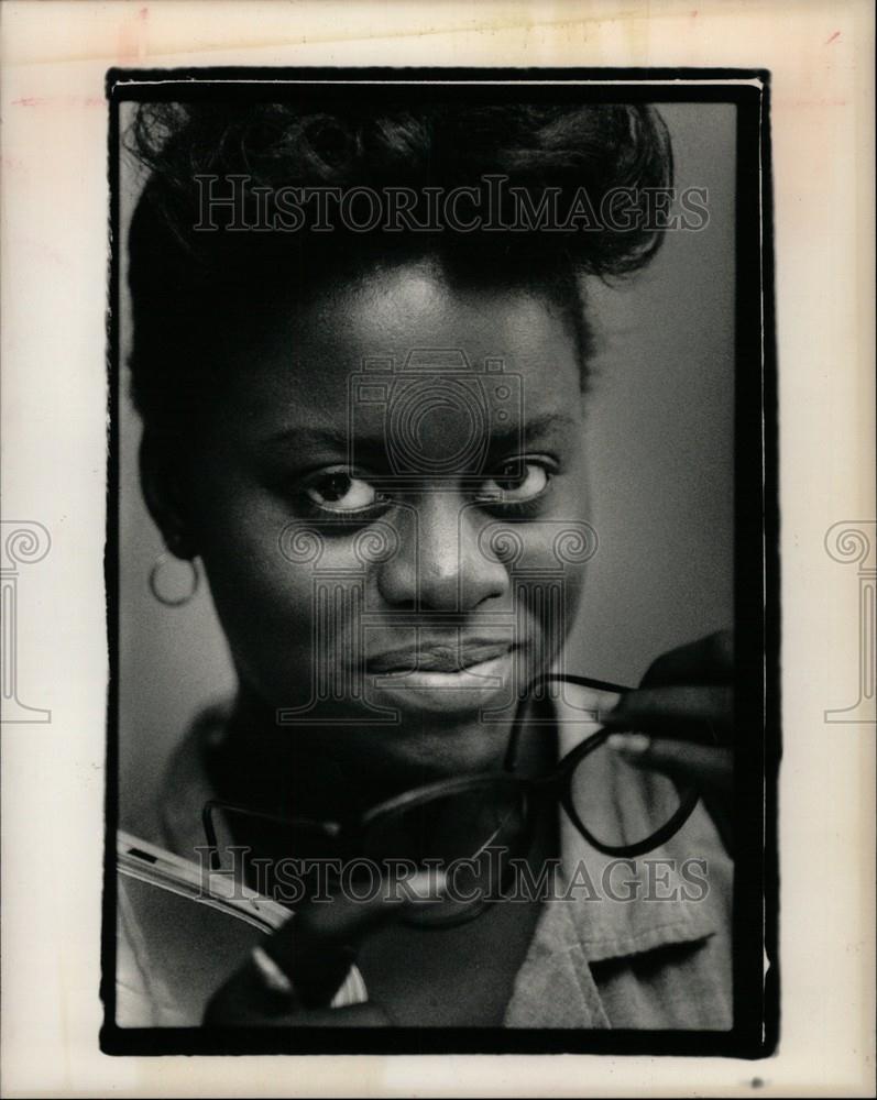 1988 Press Photo Cassandra Forrest Anita Baker - Historic Images