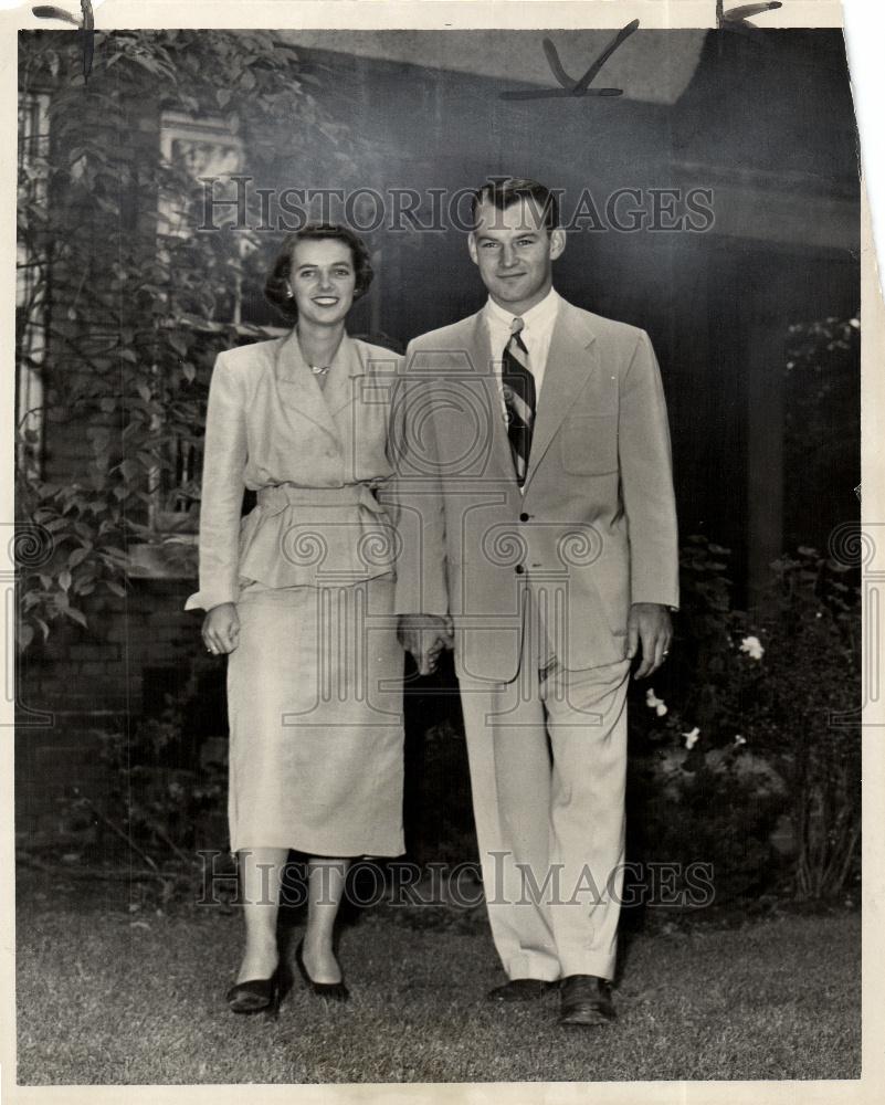 1951 Press Photo Walter Teninga - Historic Images