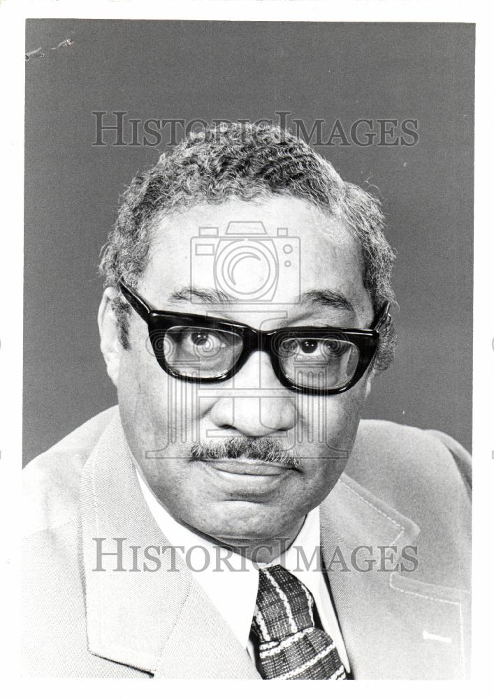 1974 Press Photo Russell Brown Candidate - Historic Images