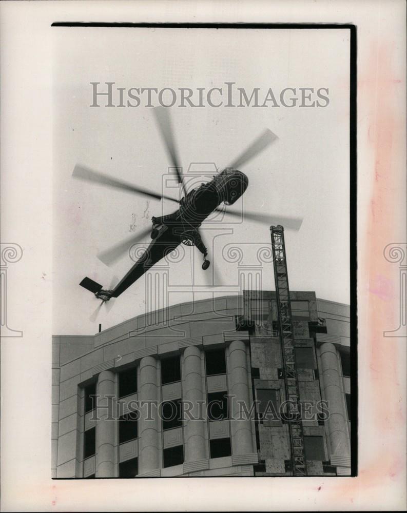 1998 Press Photo Sikorski S-64E Sky Crane - Historic Images