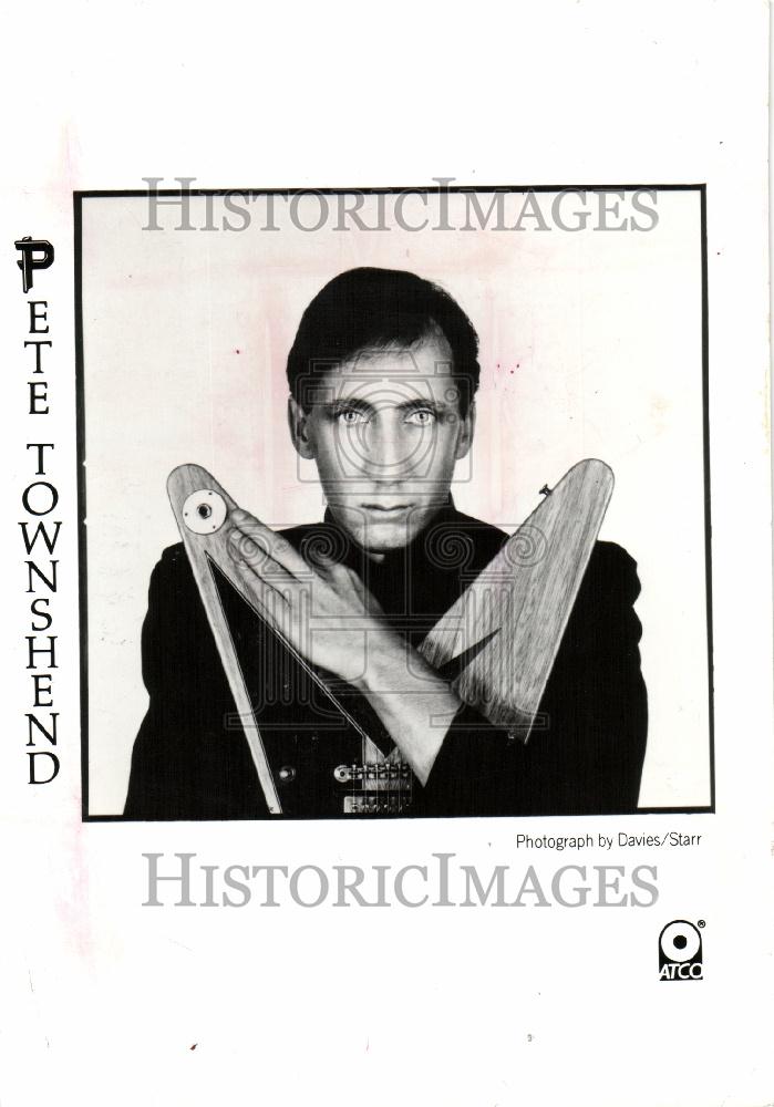 1982 Press Photo Peter Townshend Musician - Historic Images