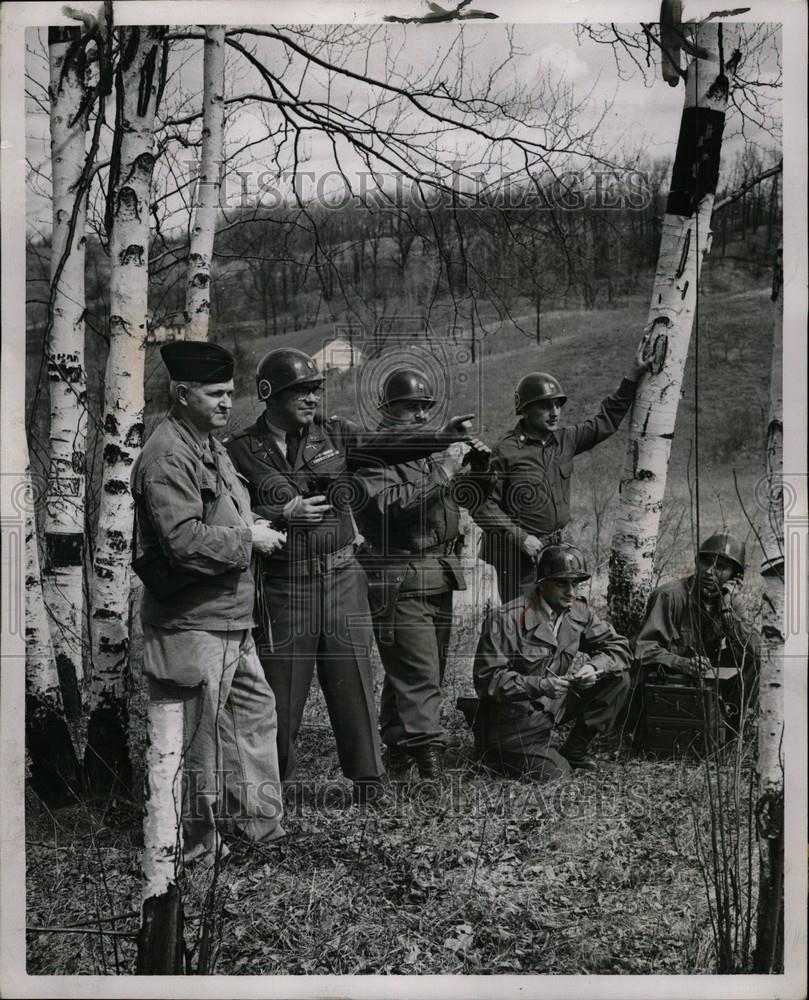 1951 Press Photo national guard airforce michigan - Historic Images