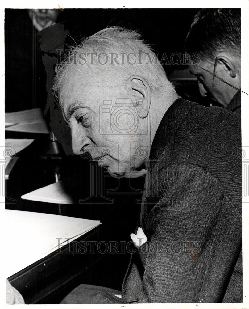 1961 Press Photo Sir Arnold Toynbee British Historian - Historic Images