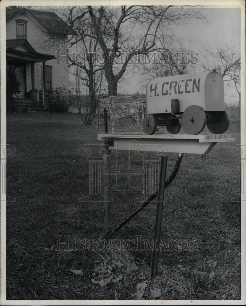 1961 Press Photo H.Green Moscow covered wagon - Historic Images