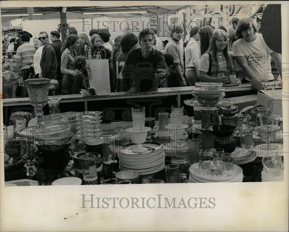 1975 Press Photo Michigan State Fair 1975-76 - Historic Images