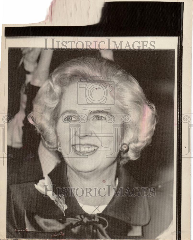 1978 Press Photo Margaret Thatcher prime minister - Historic Images