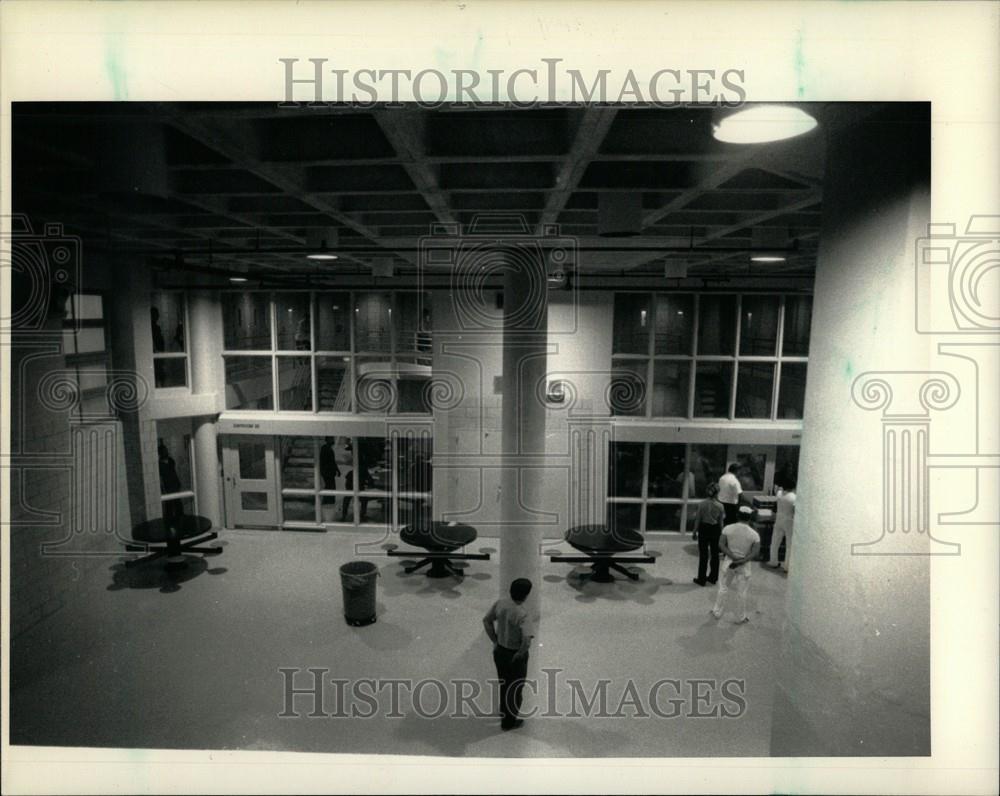 1987 Press Photo Michigan County Jail - Historic Images