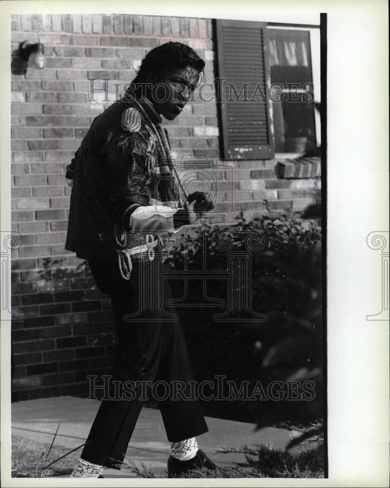 1984 Press Photo Look a like Michael Jackson Lawrence - Historic Images