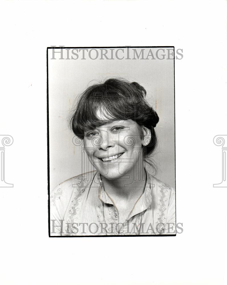 1979 Press Photo Susan Brown reporter Free Press UAW - Historic Images