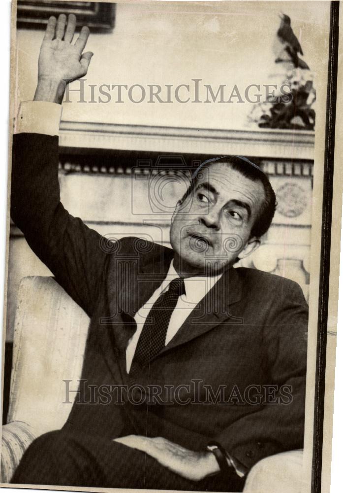 1969 Press Photo Nixon Haynsworth Supreme court - Historic Images