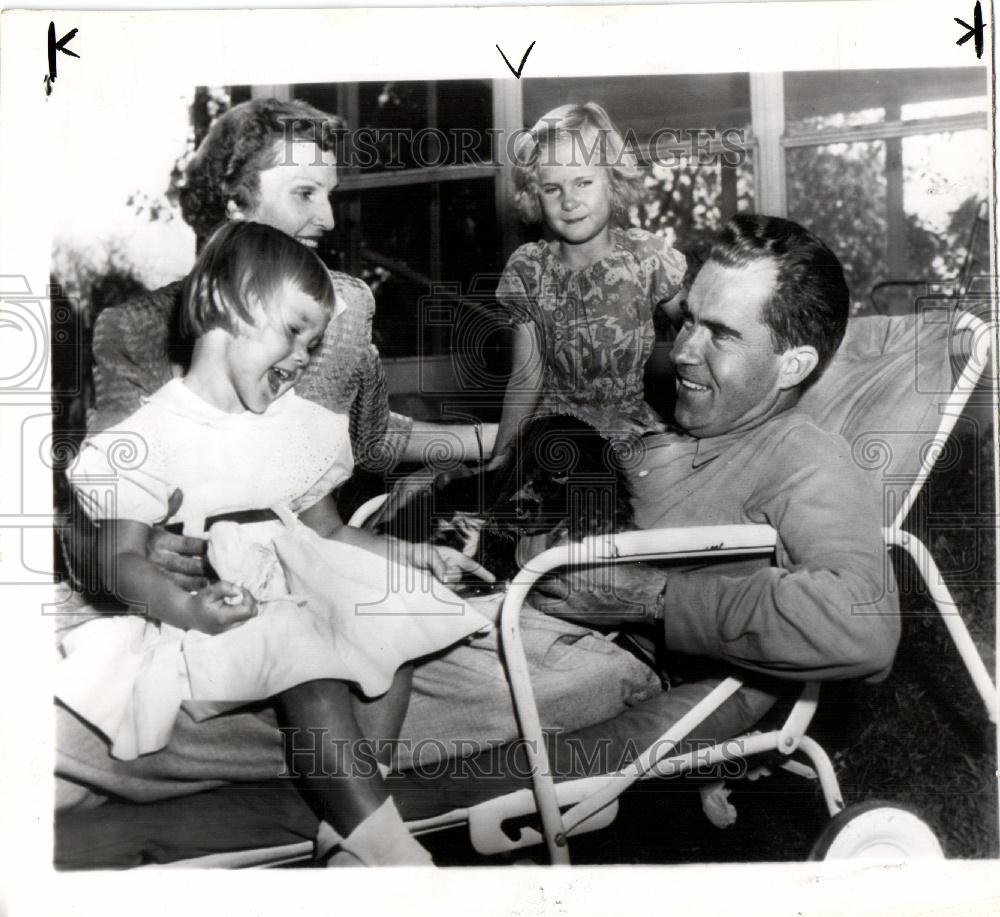 1952 Press Photo Richard M. Nixon - Historic Images