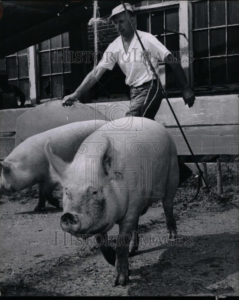 1963 Press Photo Michigan State Fair 1963 Howard Nickel - Historic Images