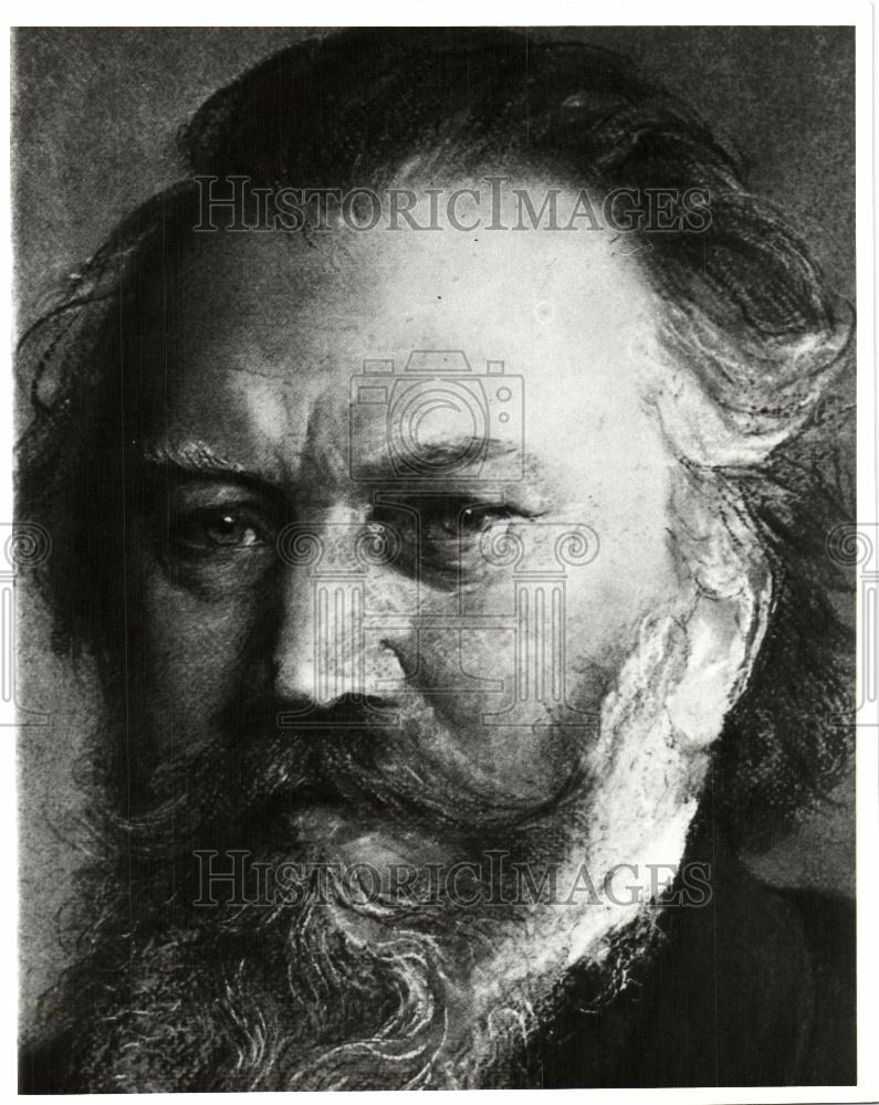 1980 Press Photo Johannes Brahms - Historic Images