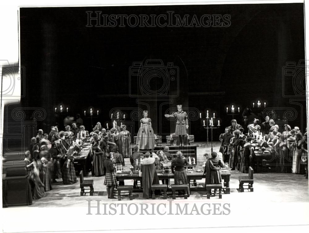 1983 Press Photo Metropolitan Opera Verdi Macbeth - Historic Images