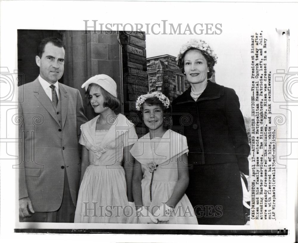 1960 Press Photo vice president richard nixon - Historic Images