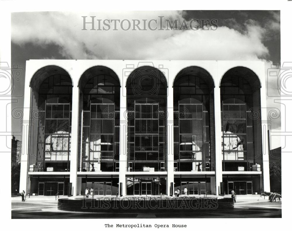 1988 Press Photo Metropolitan Opera House - Historic Images