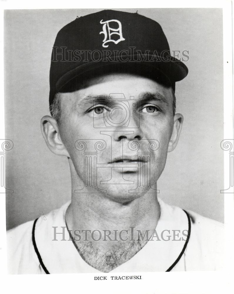 1970 Press Photo Dick Tracewski Baseball Player - Historic Images