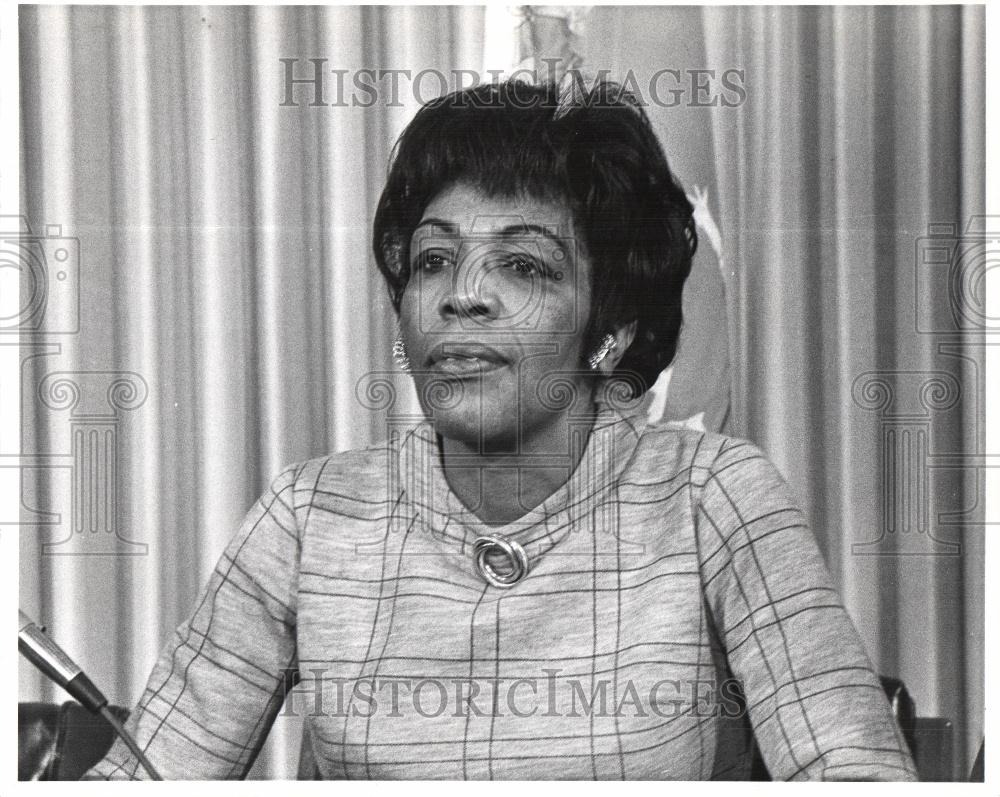 Press Photo Georgia Brewer Black Woman - Historic Images