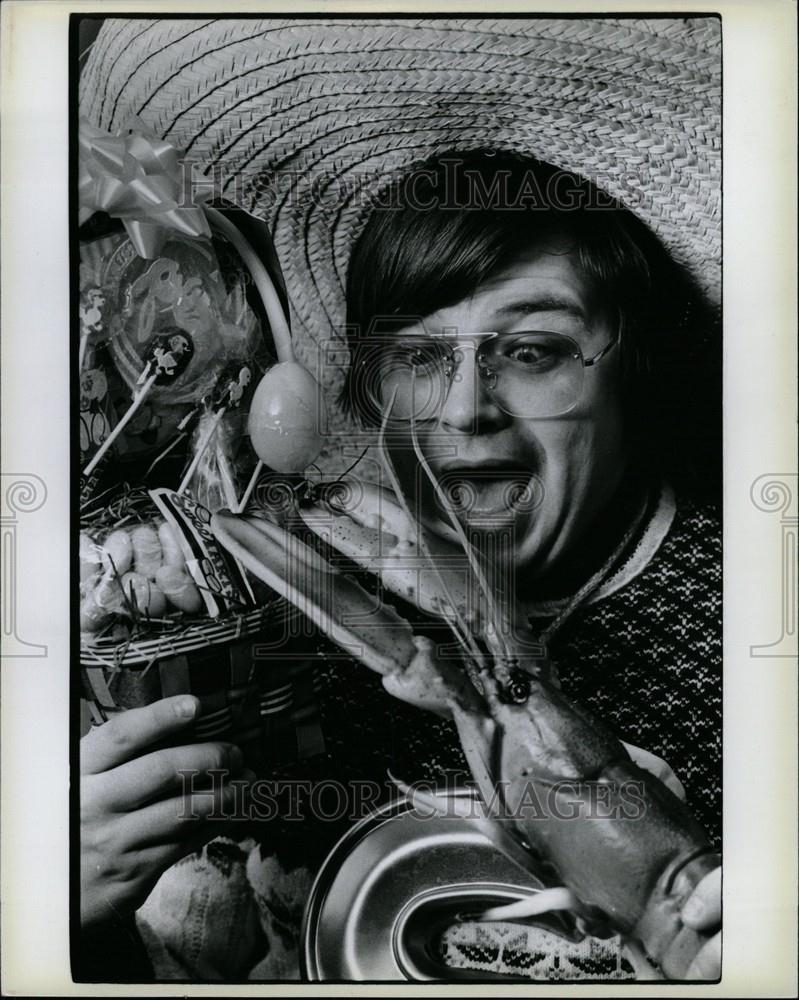 1979 Press Photo Steve Dahl Radio Personality Humorist - Historic Images