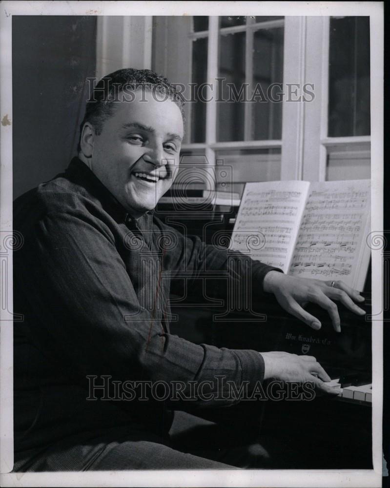 1961 Press Photo Albert Da Costa opera singer Tarrytown - Historic Images