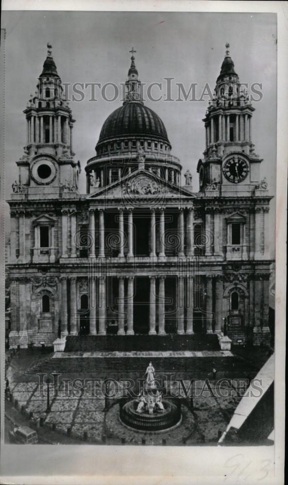 1965 Press Photo St Paul&#39;s cathedral London - Historic Images