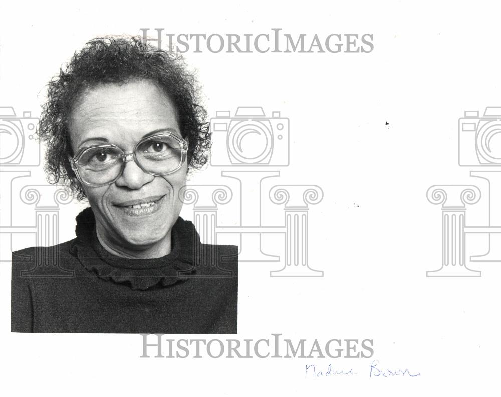 1994 Press Photo Nadine Brown Michigan Chronicle civil - Historic Images