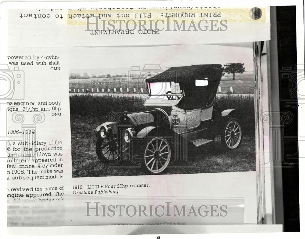 1984 Press Photo Automobile Antique Little - Historic Images