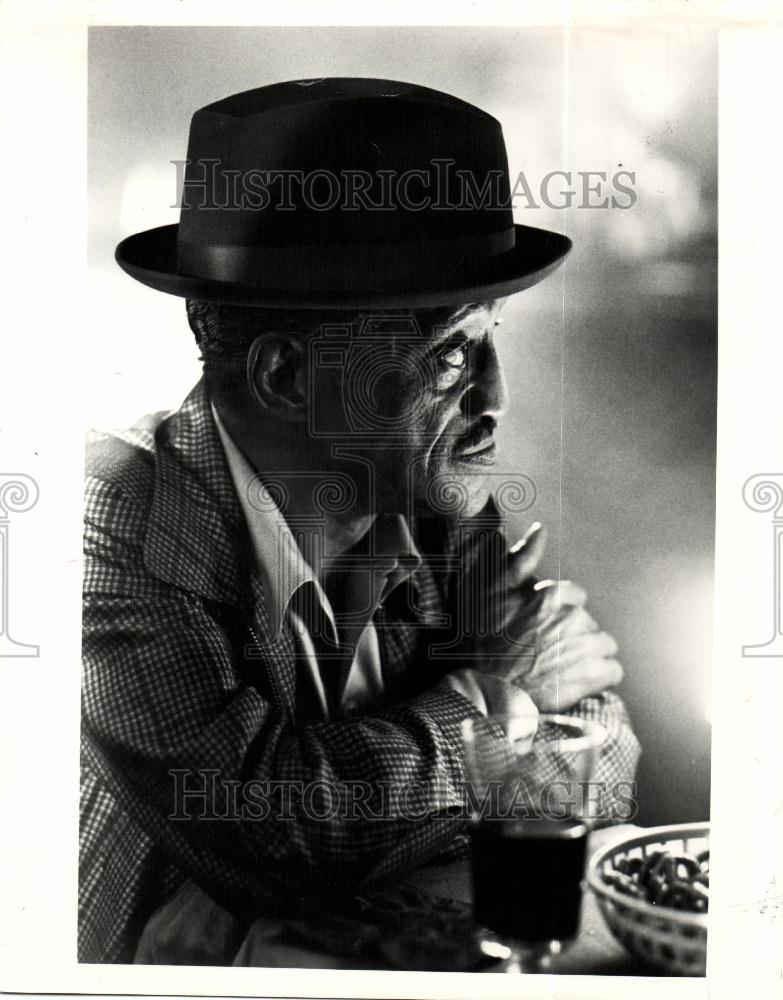 1989 Press Photo Sammy Davis Jr. Tap film - Historic Images