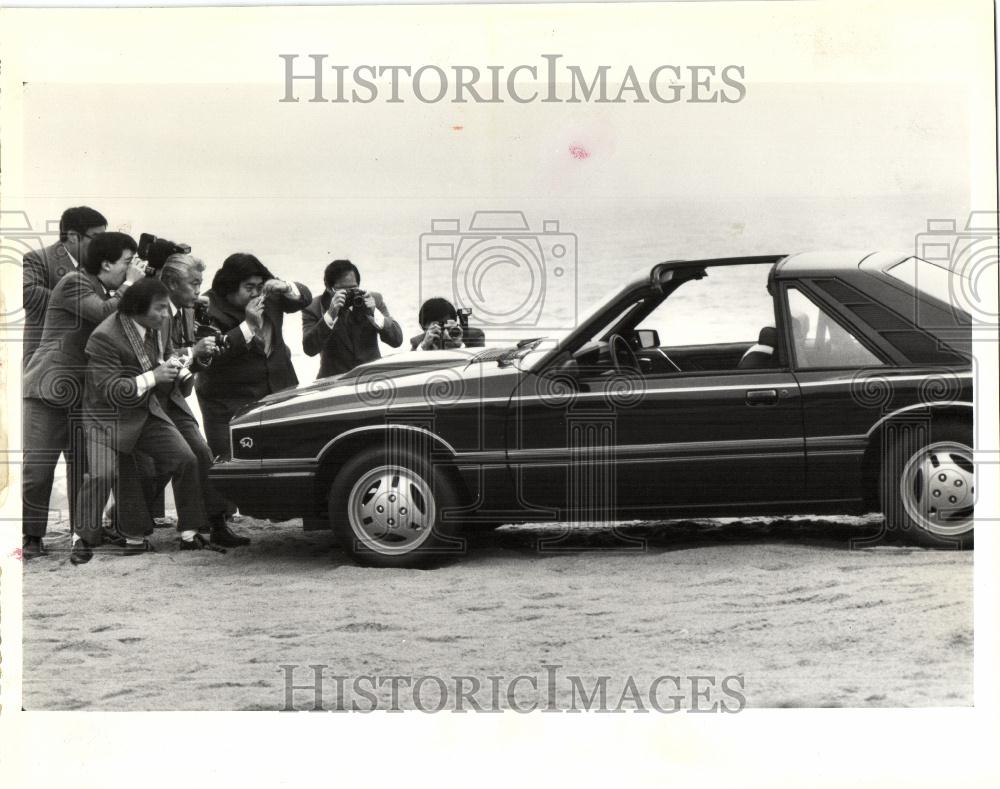 1981 Press Photo local products Lincoln Mercury Capri - Historic Images