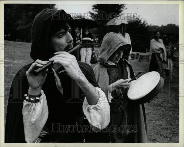 Rob Burns Anne Renaissance Festival 1984 Vintage Press Photo Print ...