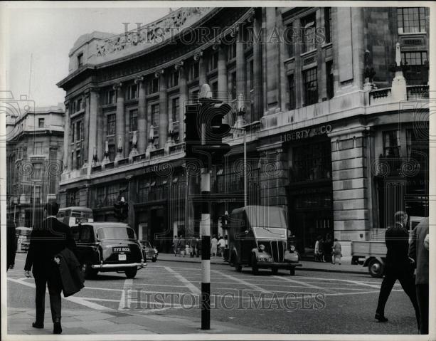 Press Photo Regent St. London, England - Historic Images