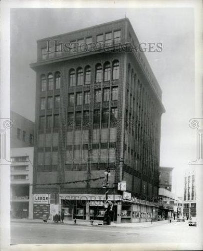 1964 Press Photo Meyers Building TB Rayl , Woodward ave - Historic Images