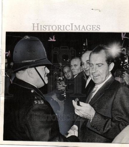 1969 Press Photo Nixon Charles Cannon House of Commons - Historic Images