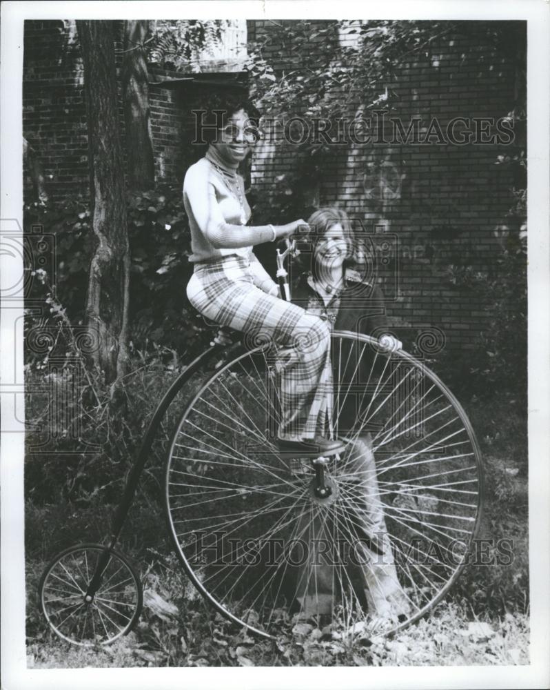 1974 Press Photo Robin Christian Rides Big Wheel - RRV65163 - Historic Images