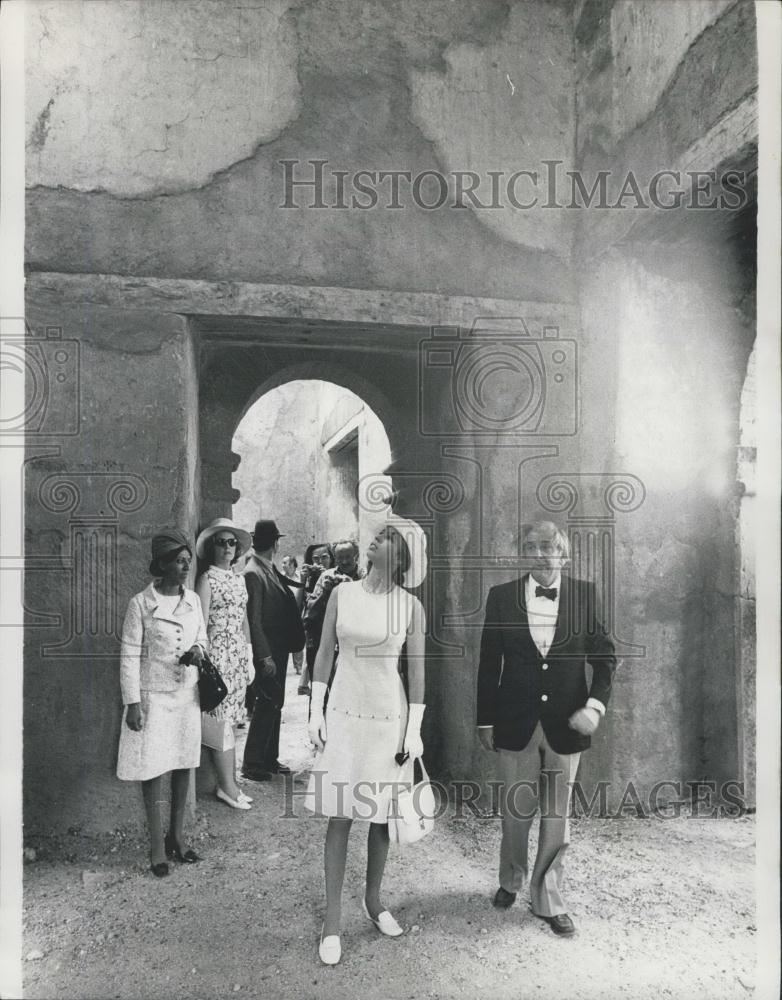 1973 Press Photo Princess Anne in Ethiopia - Historic Images