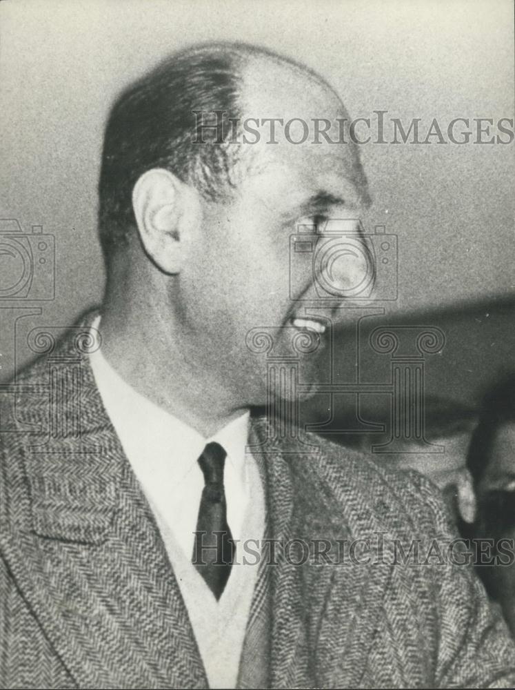 Press Photo Eugeno Cefis VP of Ente National Idrocarburi - Historic Images