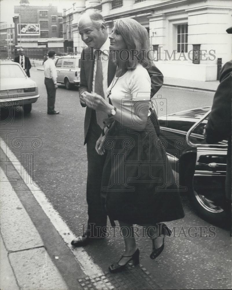 Press Photo Sir James Goldsmith &amp; Lady Annabel Birley - Historic Images