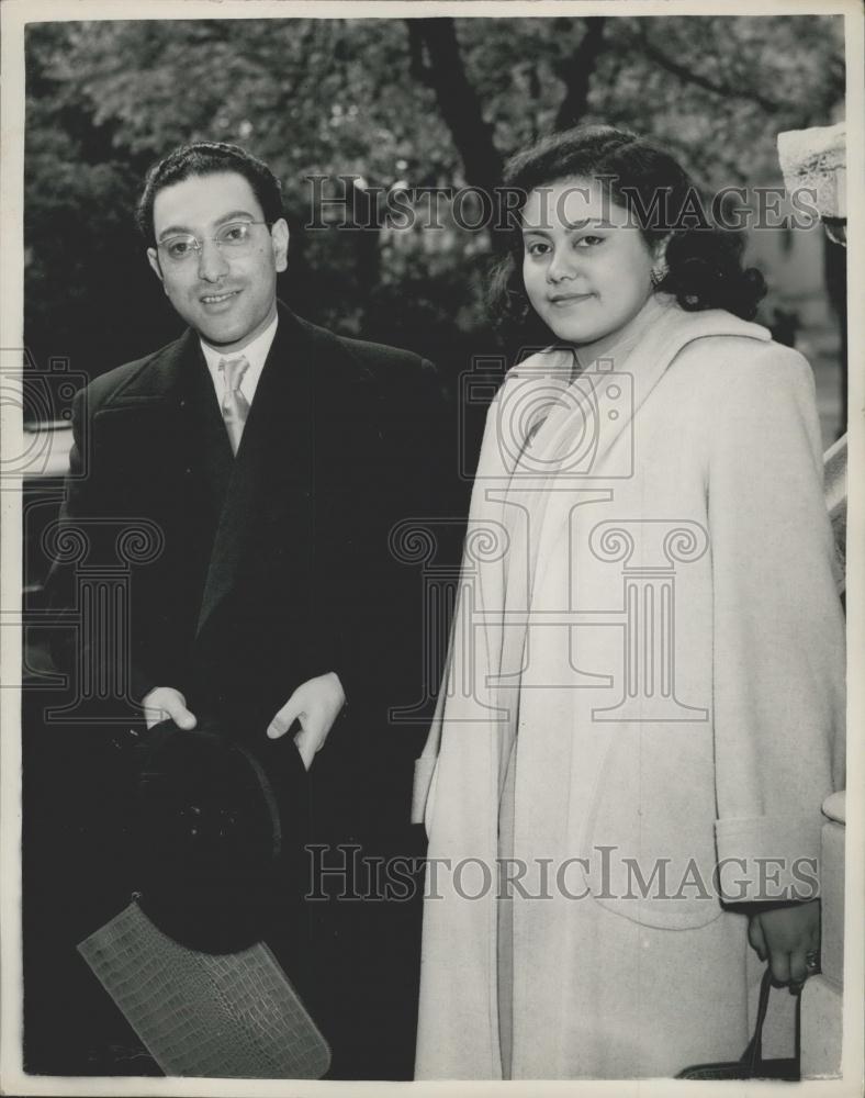 1953 Press Photo Prince and Princess Himalaya - Historic Images