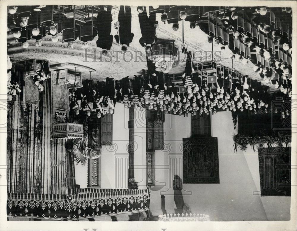 1954 Press Photo Queen Juliana attends a ceremony - Historic Images