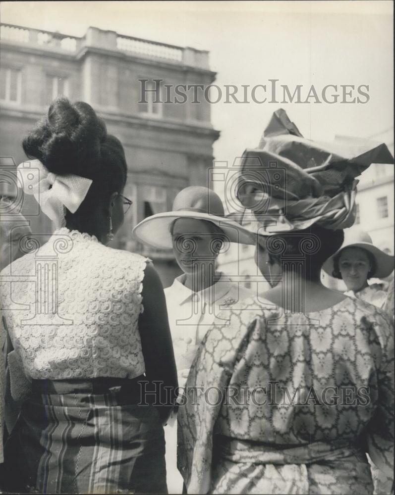 1969 Press Photo Princess Anne Attends Garden Party at Lancaster House - Historic Images