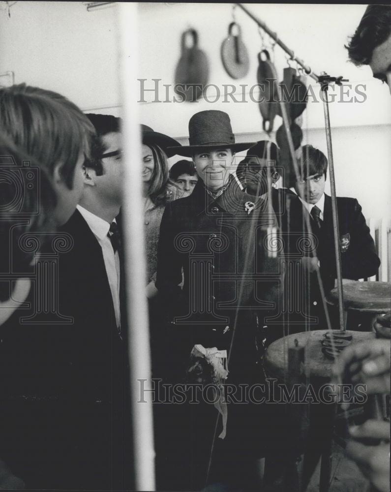1971 Press Photo Princess Anne Visits Turkey - Historic Images