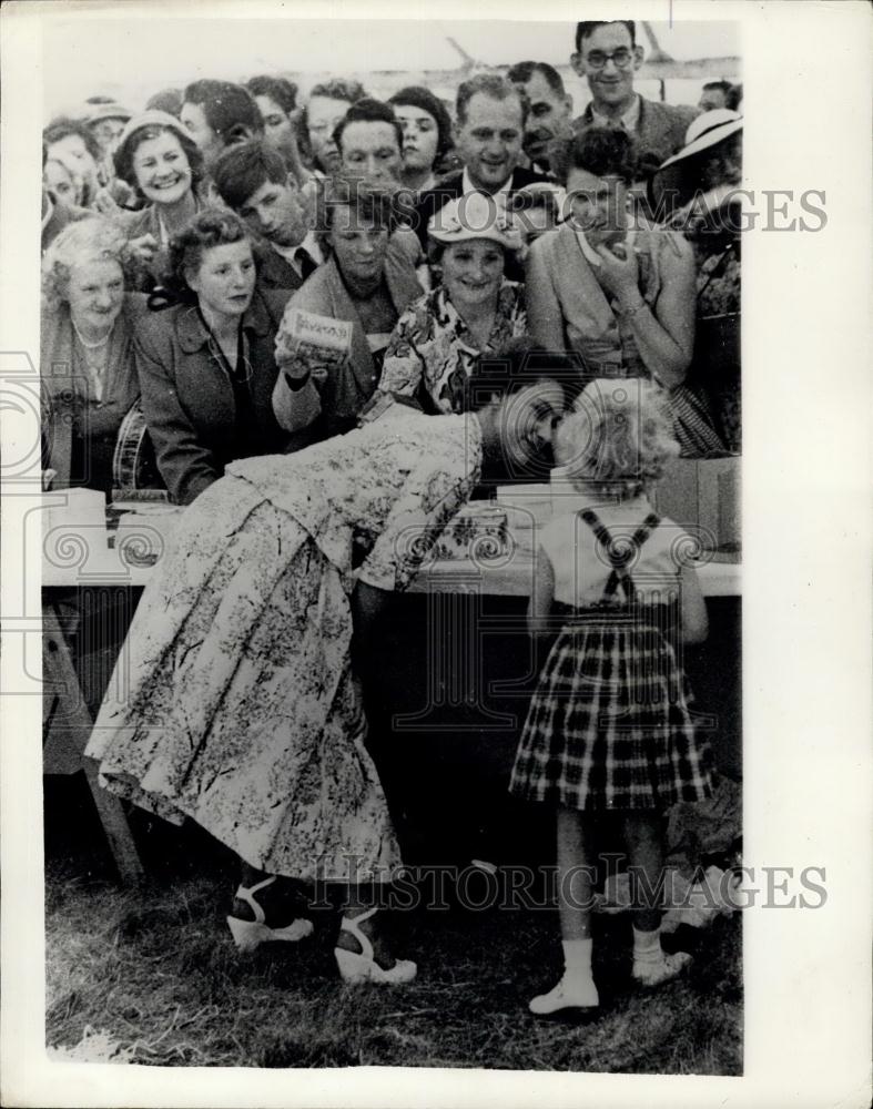 1955 Press Photo H.M. The Queen; Duke of Edniburgh Princess Margaret - Historic Images