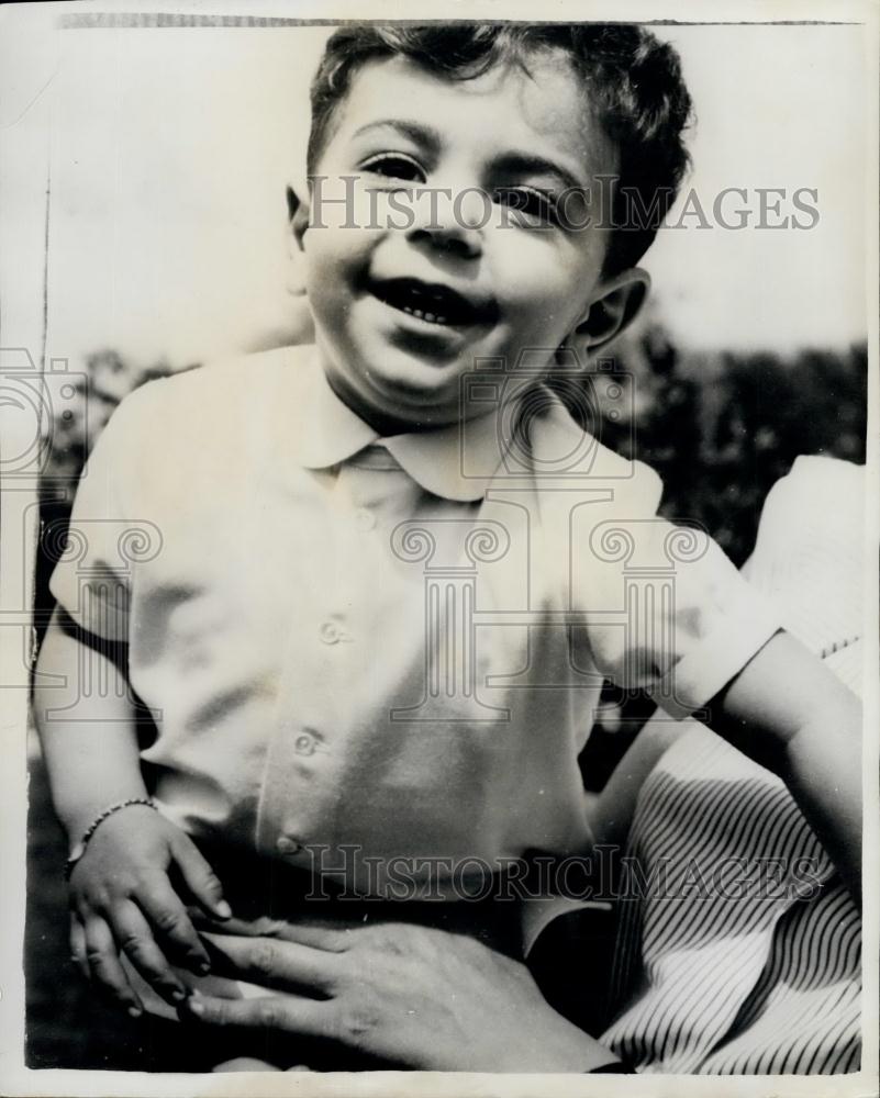 1962 Press Photo Prince Reza, son and heir of the Shah of Persia - Historic Images