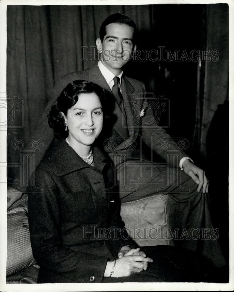 Press Photo Ex-King Peter and ex-Queen Alexandra - Historic Images