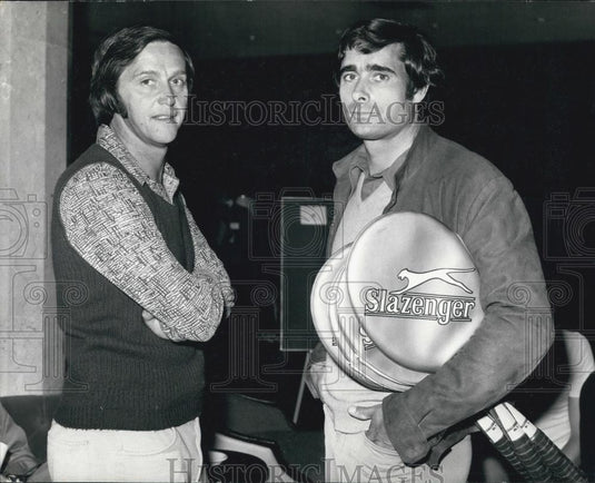 1973 Press Photo Britain's Roger Taylor Boycots Wimbledon - Historic Images