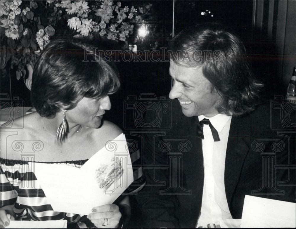 Press Photo Tennis champion Bjorn Borg and his wife - KSC22119 - Historic Images