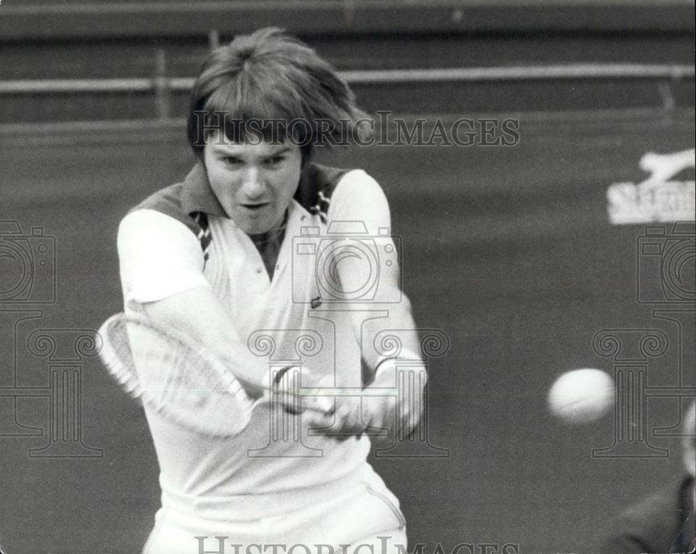1978 Press Photo Wimbledon Tennis 78 Jimmy Connors - Historic Images