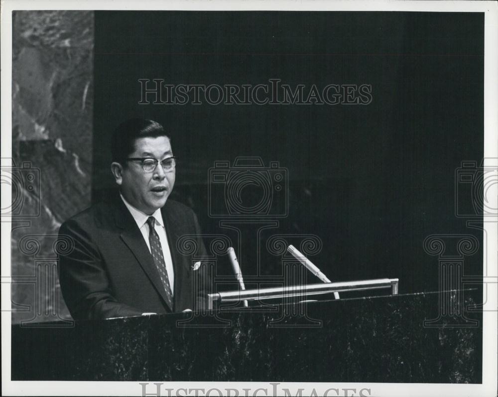 1966 Press Photo General Assembly Hears Statements - Historic Images