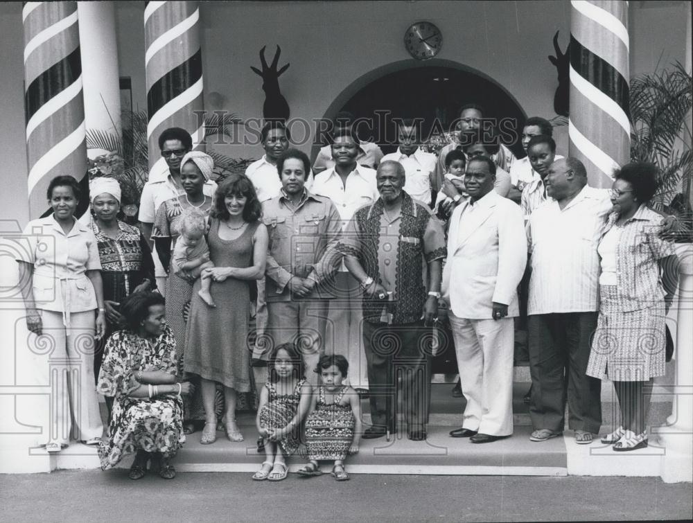 1978 Press Photo Kenyan President Kenyatta Dies - Historic Images