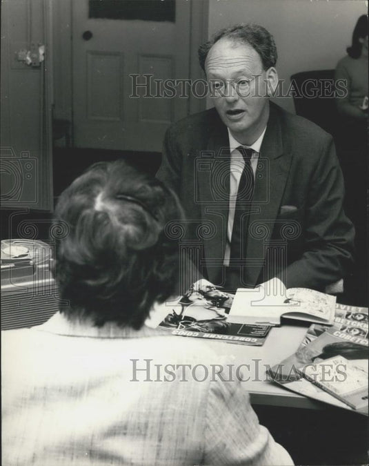 Press Photo Sir Duncan Wilson ,England's Amb to Moscow - Historic Images